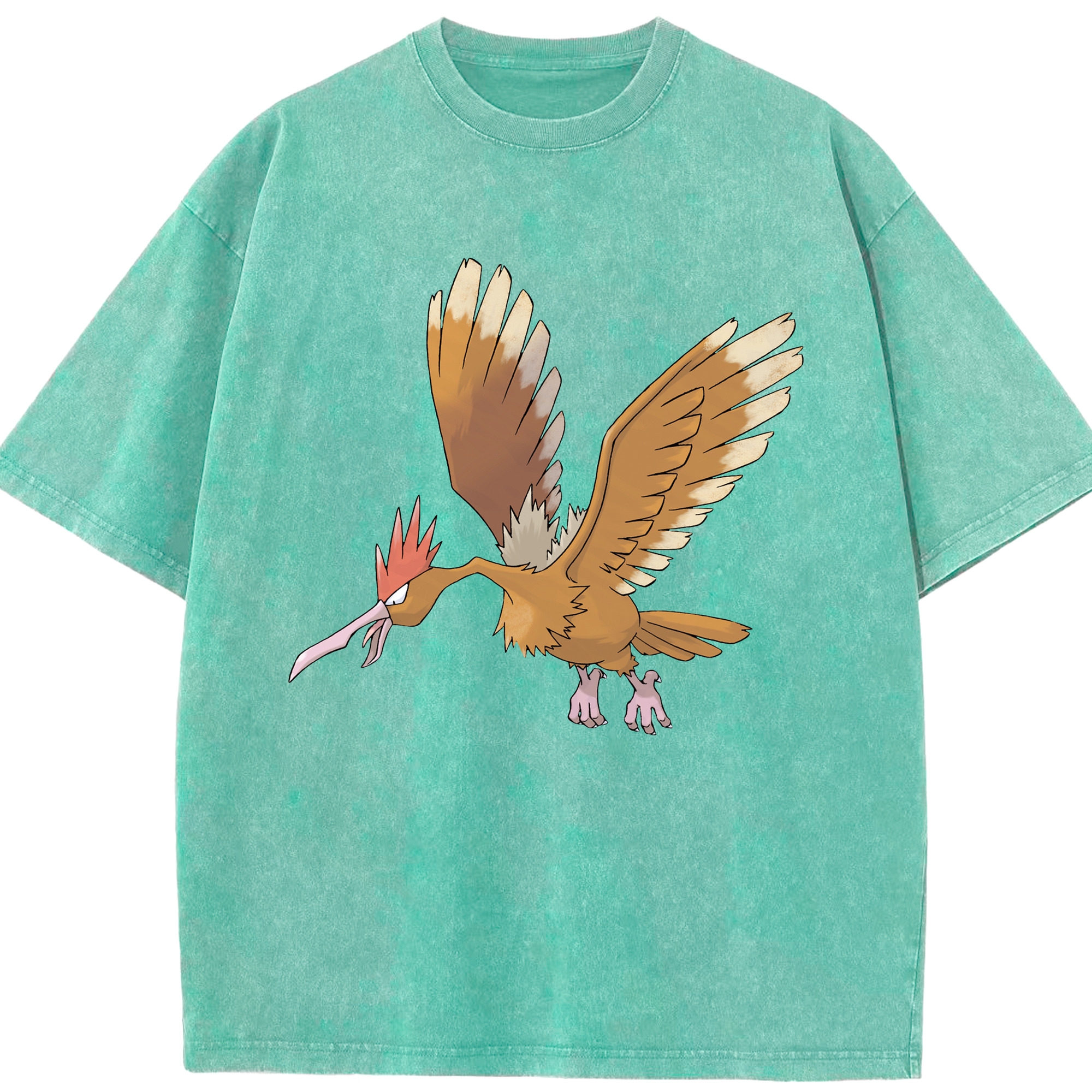 （画像用） ポケットモンスター Pokémon 綿100% ヴィンテージ風 半袖Tシャツ（フロントプリント）
